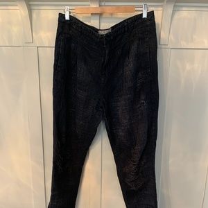 Free People Rugged Distressed Trouser